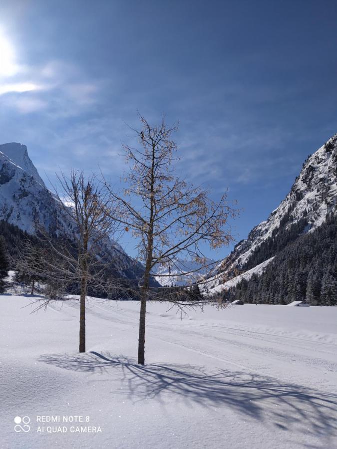 Ferienwohnung Haus Schoderböck St. Leonhard im Pitztal Exterior foto