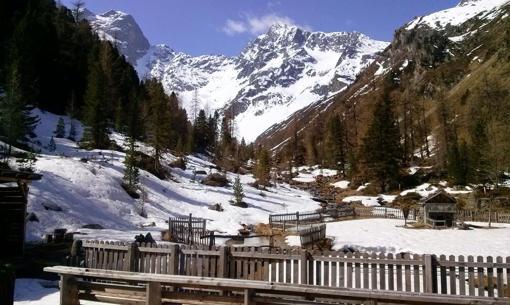 Ferienwohnung Haus Schoderböck St. Leonhard im Pitztal Exterior foto